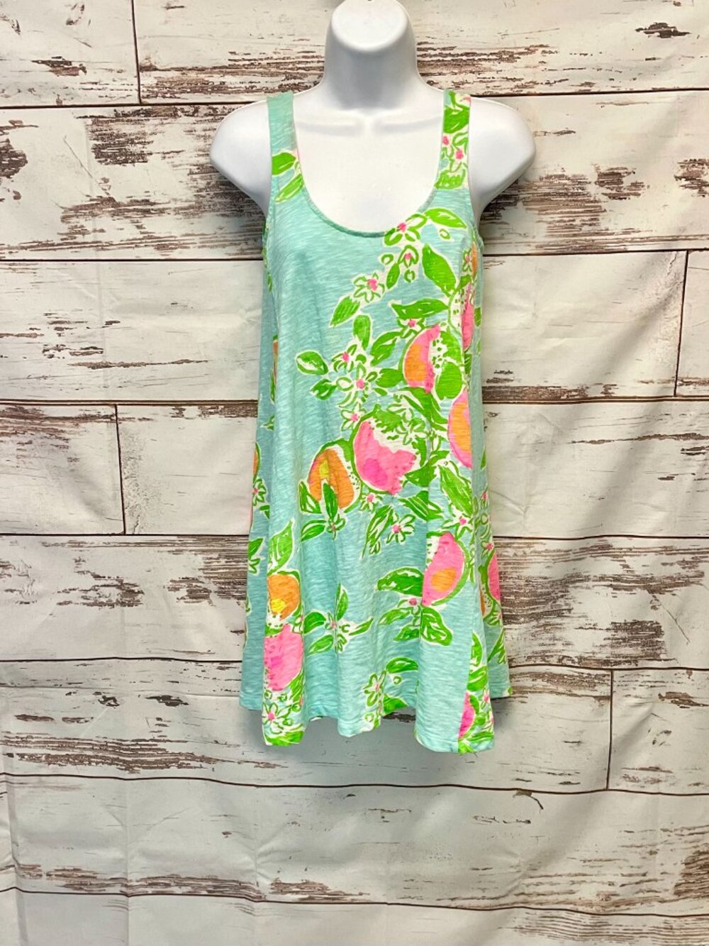 Lilly Pulitzer Carmel Tank Shift Dress in Pink Lemonade